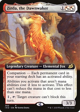 Zirda, the Dawnwaker Ikoria- Lair of Behemoths Bordless